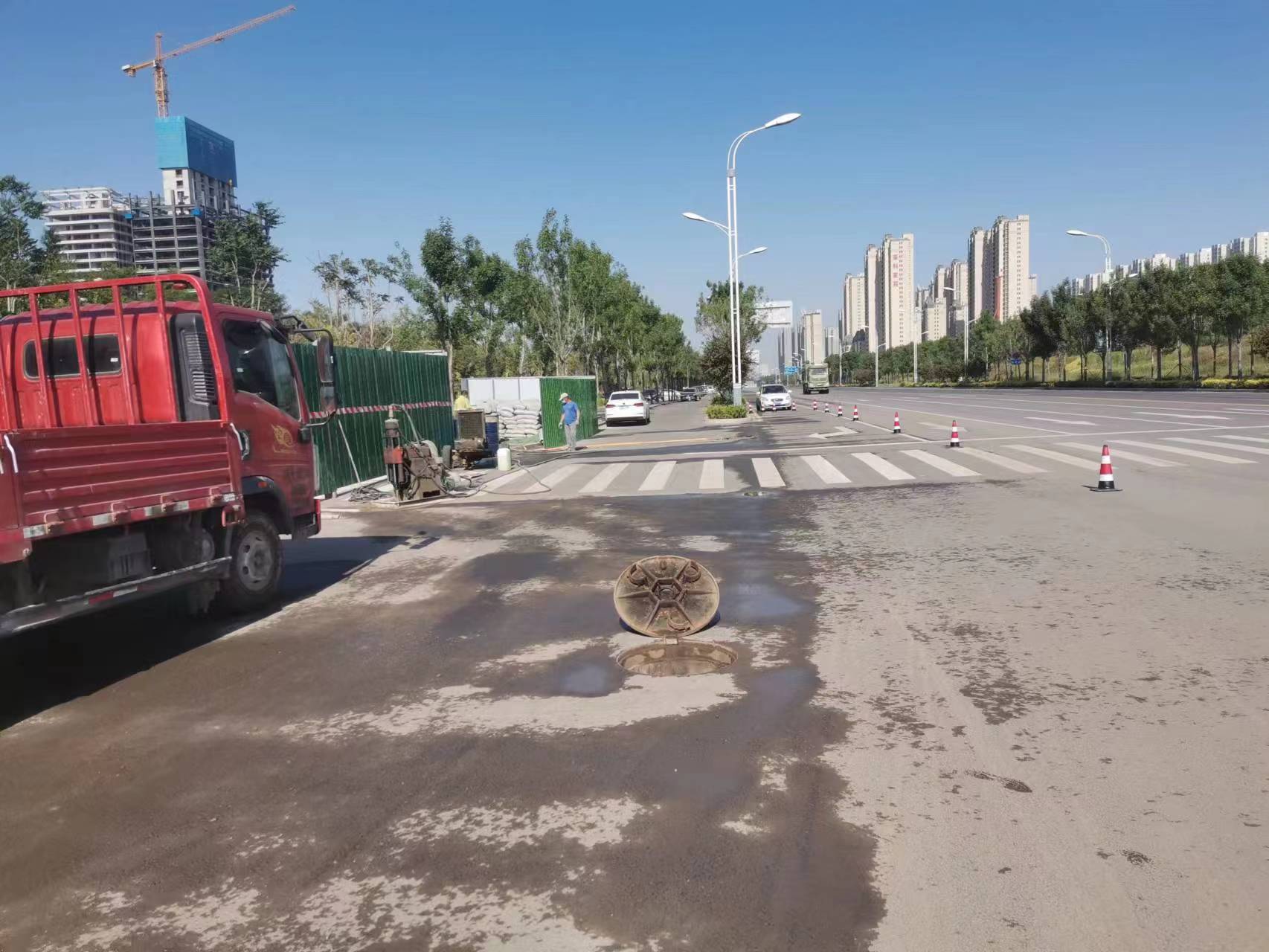 万载路面地基沉降注浆